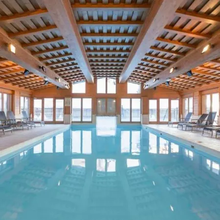 Arc 1950 Appt Luxe 2-4pers -skis Aux Pieds-spa-piscines Interieure Et Exterieure-sauna-hammam Apartamento Les Arcs (Savoie)