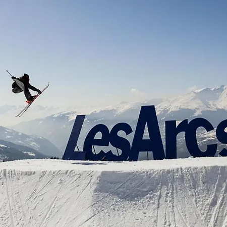 Apartamento Arc 1950 Appt Luxe 2-4pers -skis Aux Pieds-spa-piscines Interieure Et Exterieure-sauna-hammam