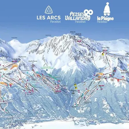 Apartamento Arc 1950 Appt Luxe 2-4pers -skis Aux Pieds-spa-piscines Interieure Et Exterieure-sauna-hammam *