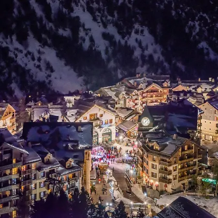 Apartamento Arc 1950 Appt Luxe 2-4pers -skis Aux Pieds-spa-piscines Interieure Et Exterieure-sauna-hammam *